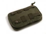 Tasche für Waffenpflegeprodukte, braun/grau 130x200mm, braun/grau