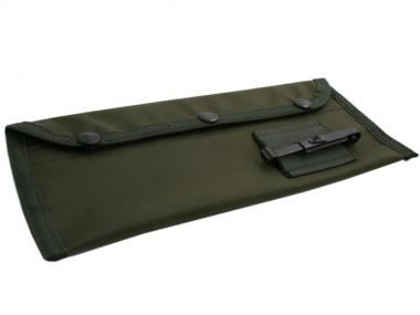 Bag for weapon cleaning products, bronze-green 245x100mm, bronze-green